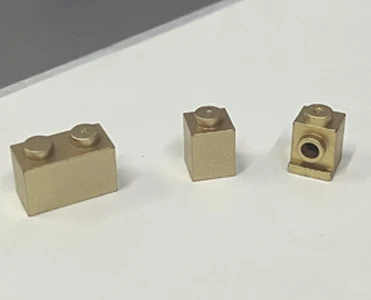*Metallic Gold Brick* 10 pcs DIY enlighten block brick part No. Compatible With Other Assembles Particles
*Metallic Gold Brick* 10 pcs DIY enlighten block brick part No. Compatible With Other Assembles Particles