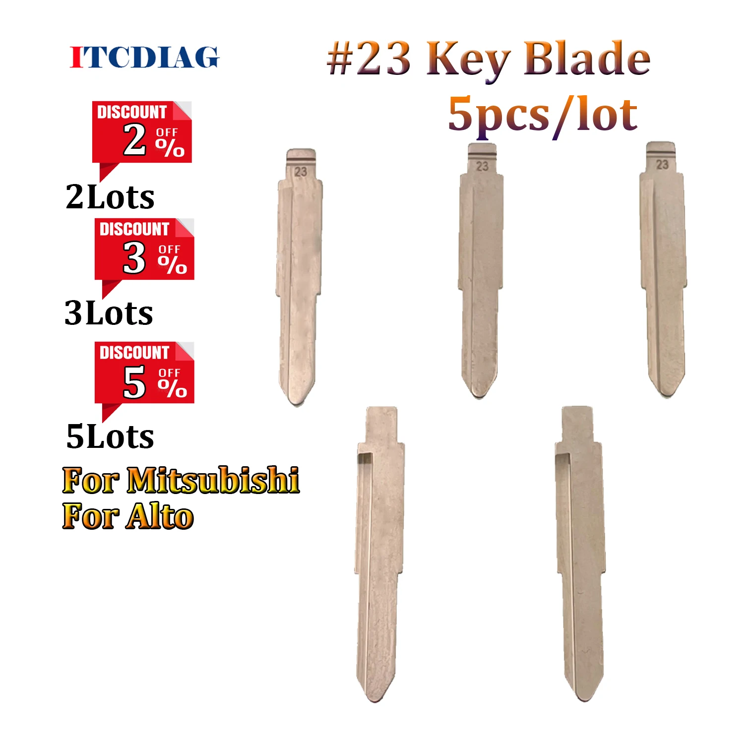 5 шт. #23 металлический ключ с дистанционным управлением, Заготовка ключа KD VVDI, Заготовка ключа для Mitsubishi для Alto, Сменные аксессуары для интерьера 
5 шт. #23 металлический ключ с дистанционным управлением, Заготовка ключа KD VVDI, Заготовка ключа для Mitsubishi для Alto, Сменные аксессуары для интерьера