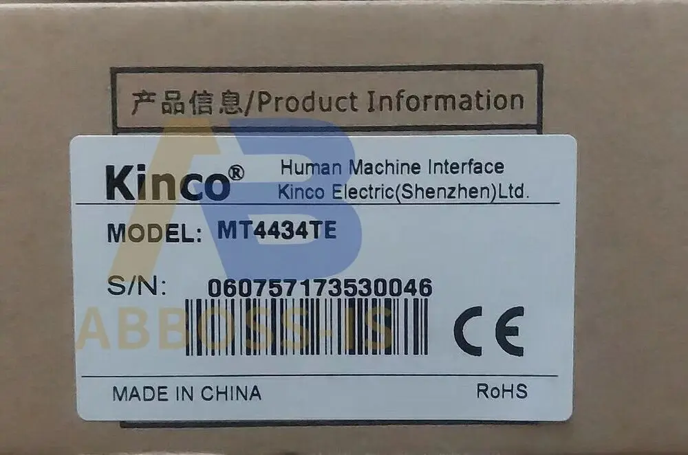 

New MT4434TE KINCO HMI Touch Screen Panel 7" TFT LCD 800*480 Ethernet USB #Y