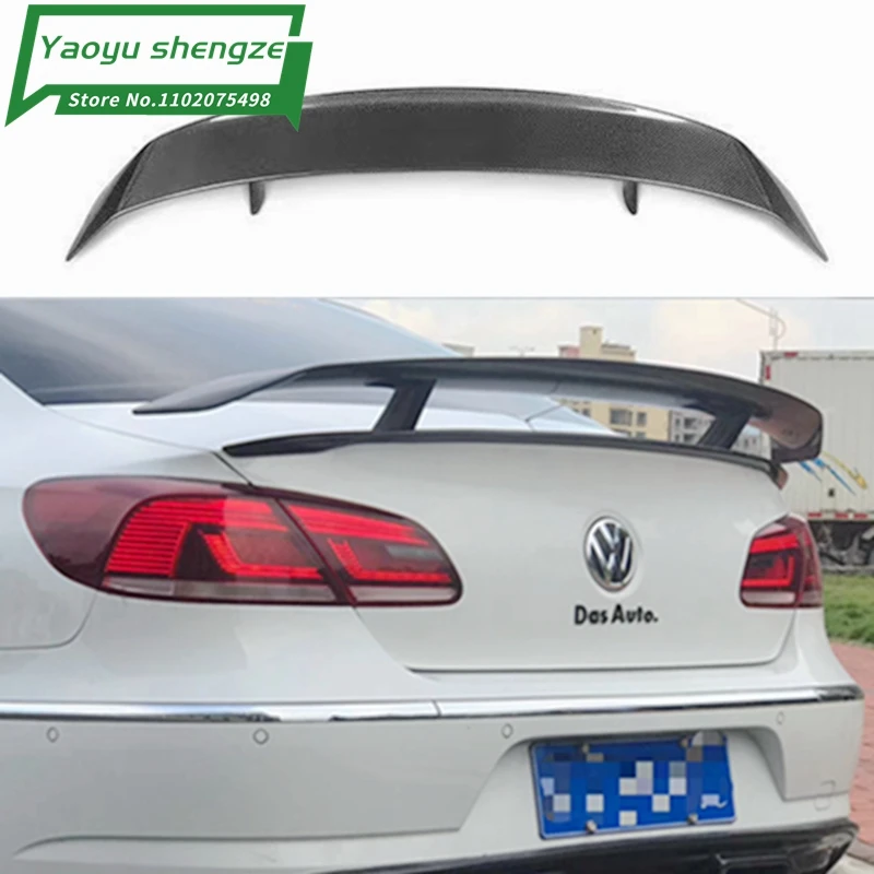 Carbon fiber rear roof spoiler lip wings for Volkswagen VW Passat CC Sandard 2009-2017 GT Style
Carbon fiber rear roof spoiler lip wings for Volkswagen VW Passat CC Sandard 2009-2017 GT Style