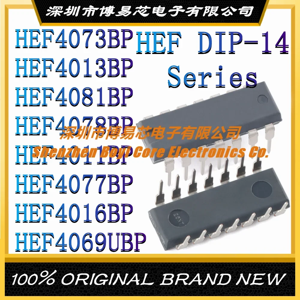 HEF4073BP HEF4013BP HEF4081BP HEF4078BP HEF4011BP HEF4077BP HEF4016BP HEF4069UBP Brand new original authentic DIP-14
HEF4073BP HEF4013BP HEF4081BP HEF4078BP HEF4011BP HEF4077BP HEF4016BP HEF4069UBP Brand new original authentic DIP-14