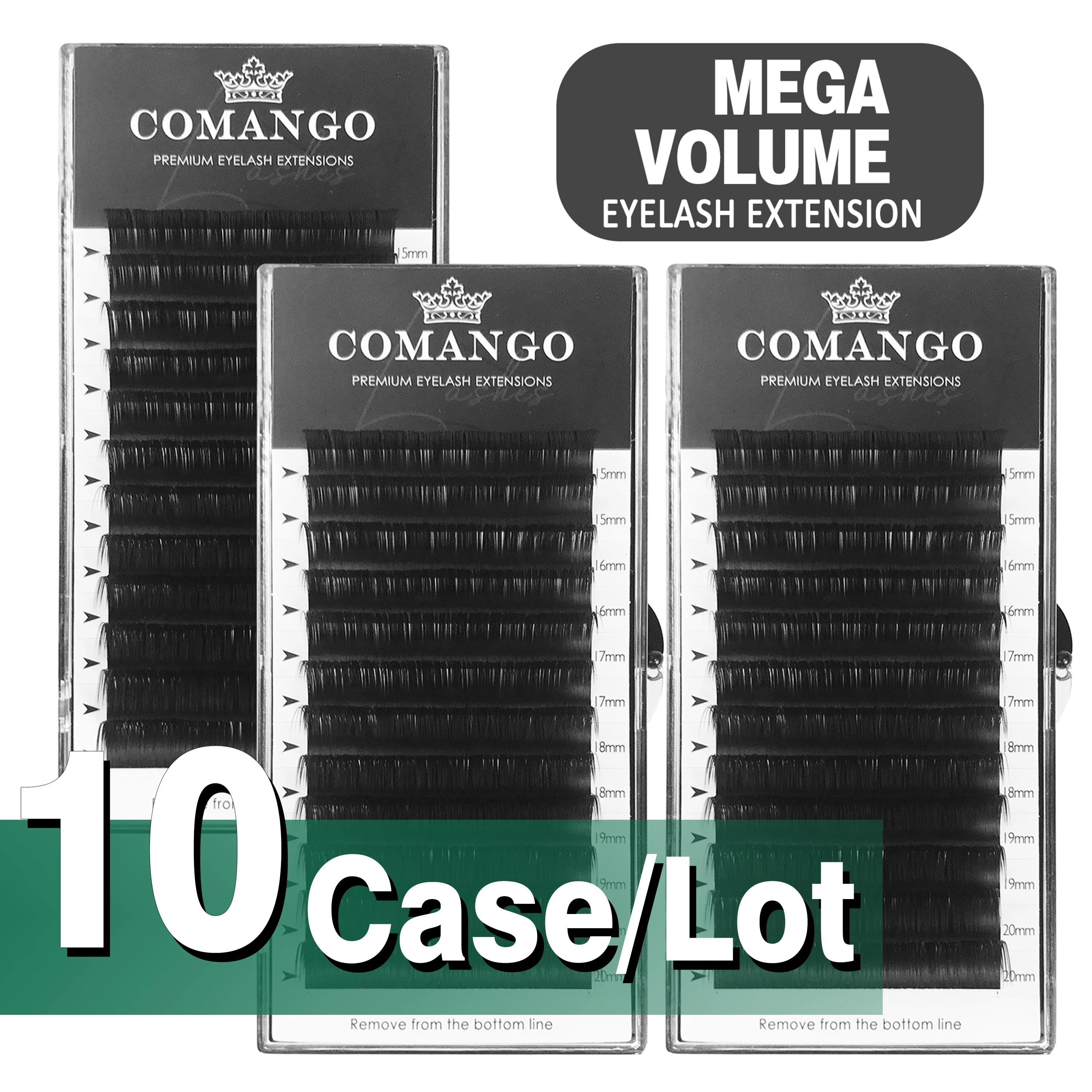CoMango 10 Cases/Lot False Mink Eyelashes Extension 12 Rows Individual Lash Silk Cilios Professionals Round Eyelash Wholesaler
CoMango 10 Cases/Lot False Mink Eyelashes Extension 12 Rows Individual Lash Silk Cilios Professionals Round Eyelash Wholesaler