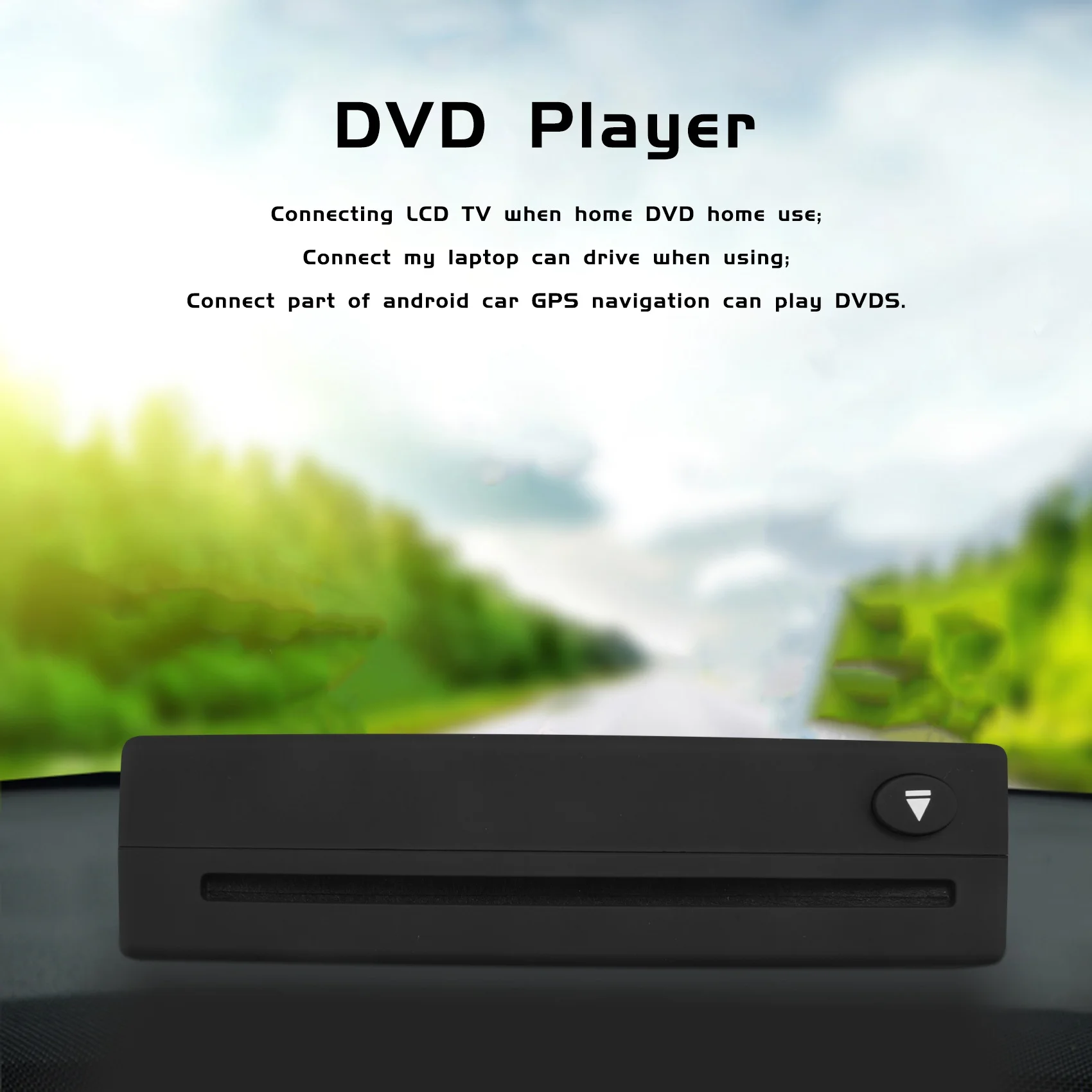 1Din Car Radio CD/DVD Player External for Android Stereo Interface USB Connection for Car Home
1Din Car Radio CD/DVD Player External for Android Stereo Interface USB Connection for Car Home