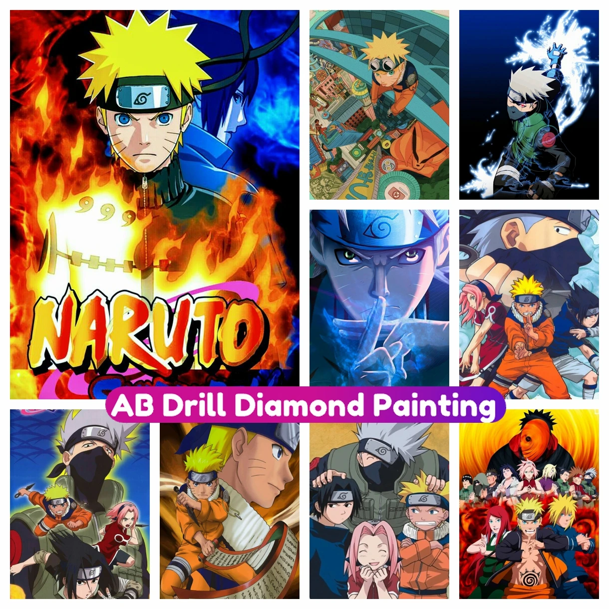 N-Narutoes Anime AB Diamond Painting Japanese Manga New Arrivals 5D DIY Full Cross Stitch Kit Mosaic Embroidery Home Decor Gift
N-Narutoes Anime AB Diamond Painting Japanese Manga New Arrivals 5D DIY Full Cross Stitch Kit Mosaic Embroidery Home Decor Gift