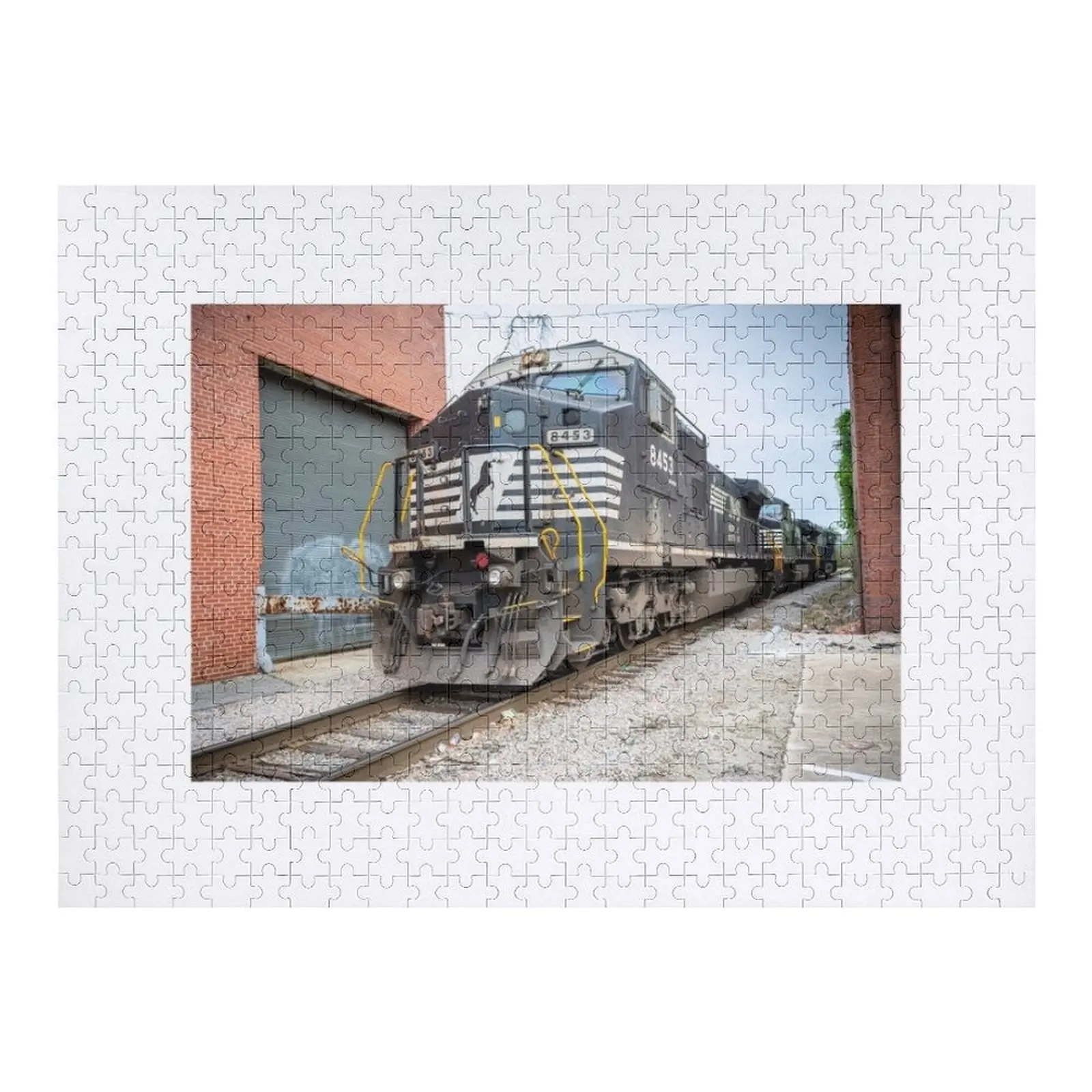 

Norfolk Southern Raleigh NC Train Yard Jigsaw Puzzle Novel Toys For Children 2022 Personalized Child Gift Baby Wooden Puzzle