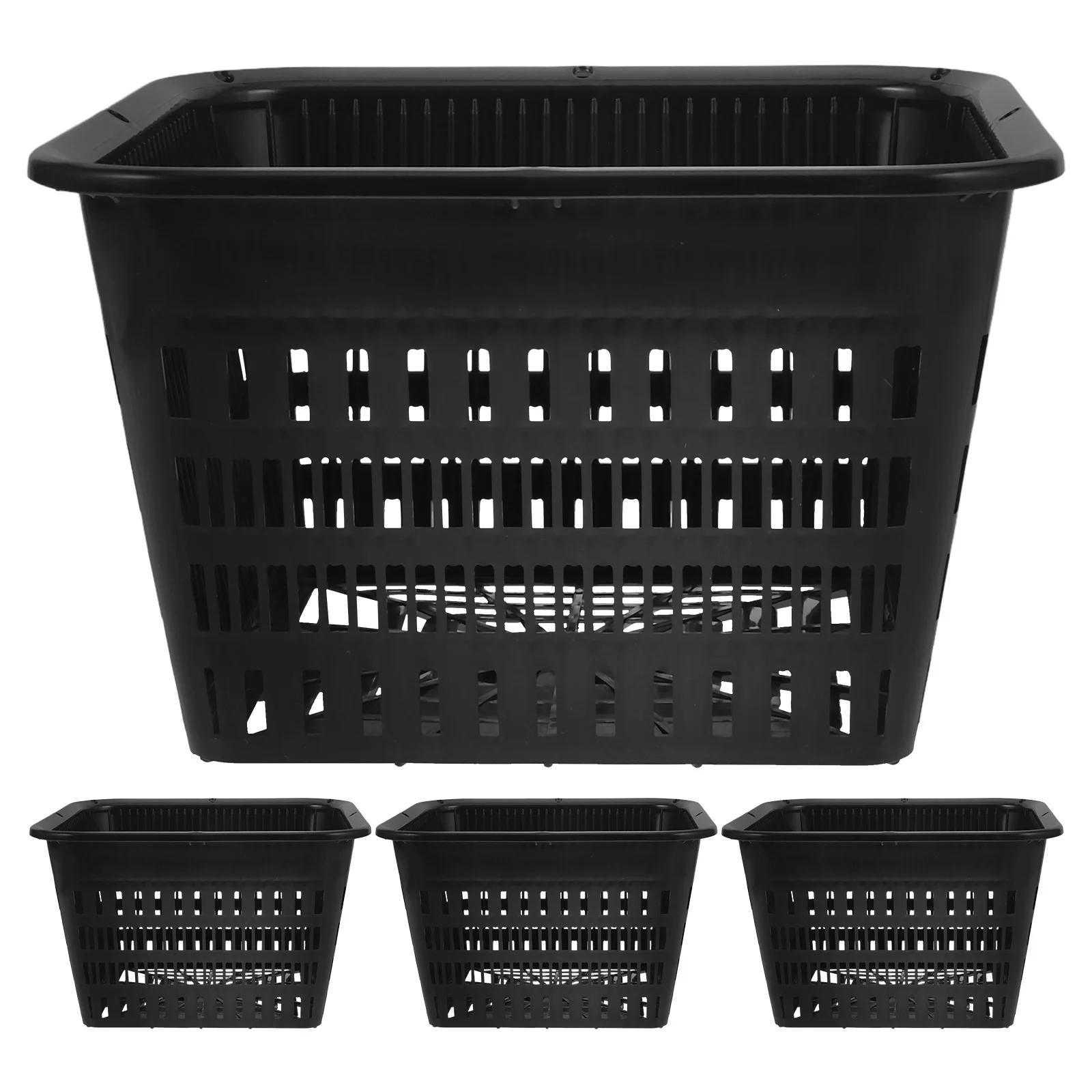 4 Pcs Hydroponic Growing Basket Plastic Orchid Pots with Holes Mesh for Plants Root Control Aquatic Net Hydroponics
4 Pcs Hydroponic Growing Basket Plastic Orchid Pots with Holes Mesh for Plants Root Control Aquatic Net Hydroponics