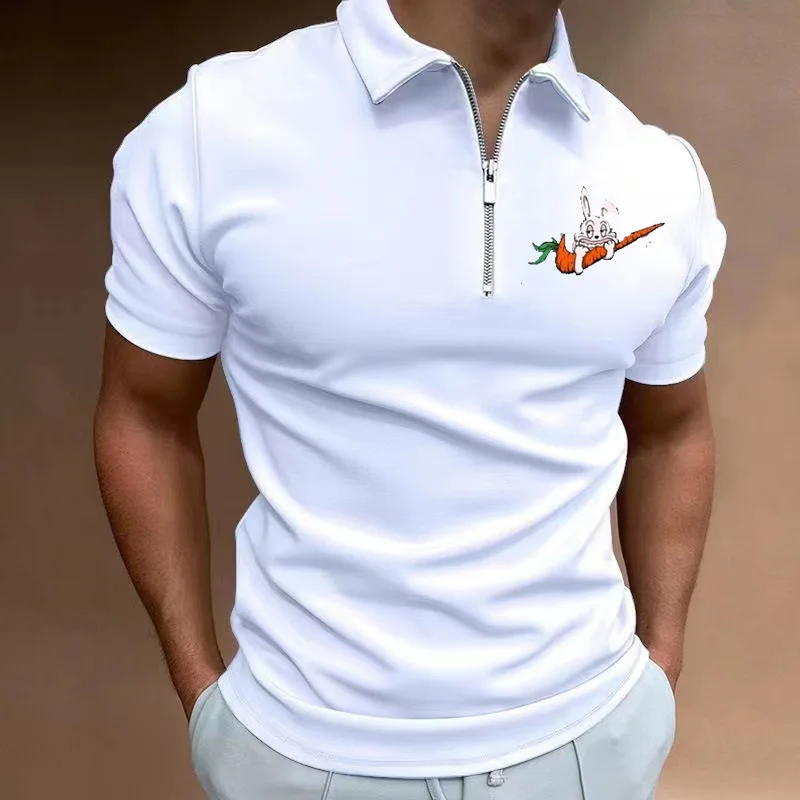2024 Summer New Polo Men's Fashion Casual Business Flip Collar Comfortable Short sleeved T-shirt Top High Quality Short sleeved
2024 Summer New Polo Men's Fashion Casual Business Flip Collar Comfortable Short sleeved T-shirt Top High Quality Short sleeved