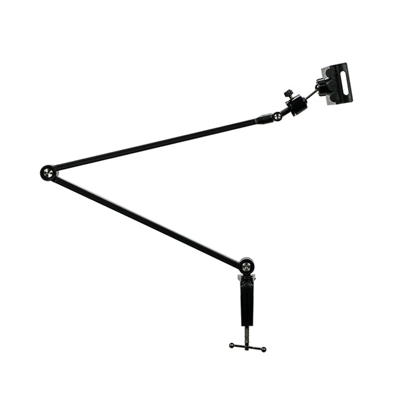 

Heavy Duty Microphone Boom Arm Stand NB35 Mic Adjustable Suspension Arm Mount Stand Holder For Voice Record
