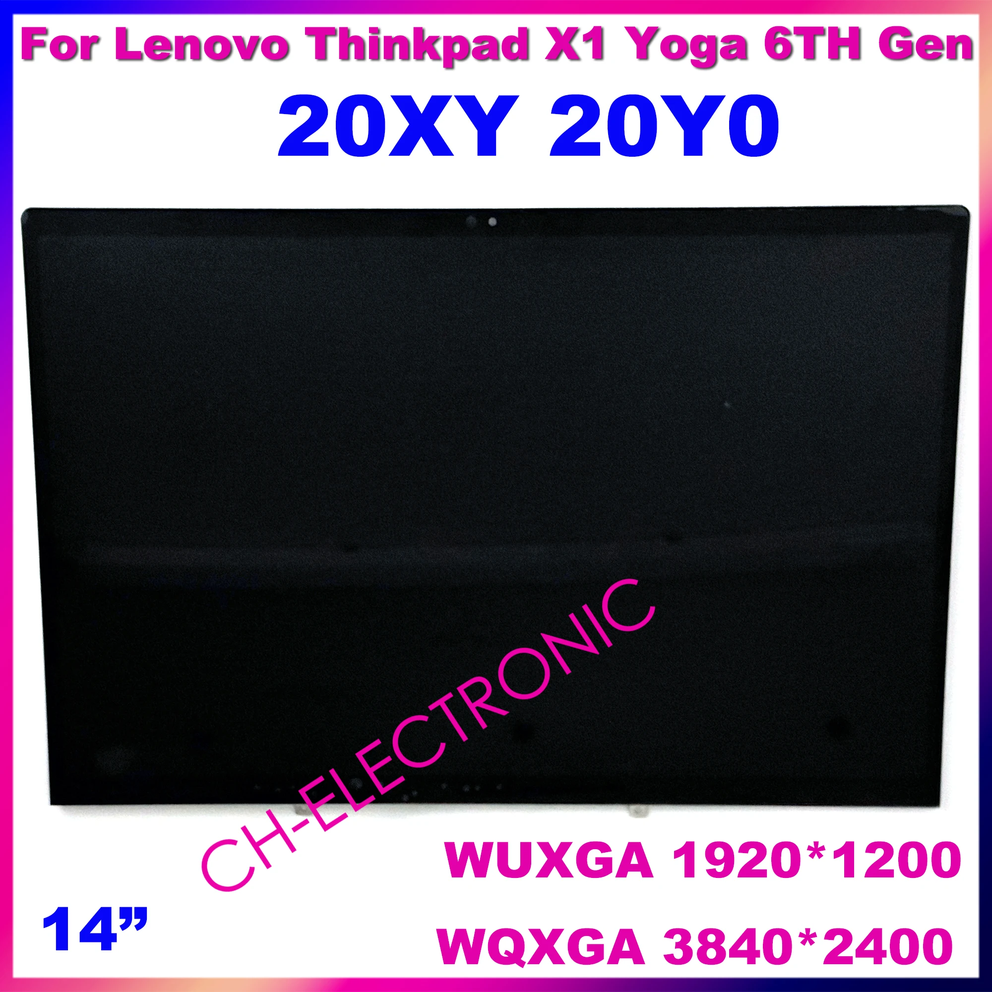 ЖК-дисплей для Lenovo ThinkPad X1 Yoga 6-го поколения 20XY 20Y0, сенсорный экран для ноутбука, встраиваемая сборка WUXGA, дисплей для ноутбуков, сменная панель, ЖК-дисплей, 14 дюймов
ЖК-дисплей для Lenovo ThinkPad X1 Yoga 6-го поколения 20XY 20Y0, сенсорный экран для ноутбука, встраиваемая сборка WUXGA, дисплей для ноутбуков, сменная панель, ЖК-дисплей, 14 дюймов