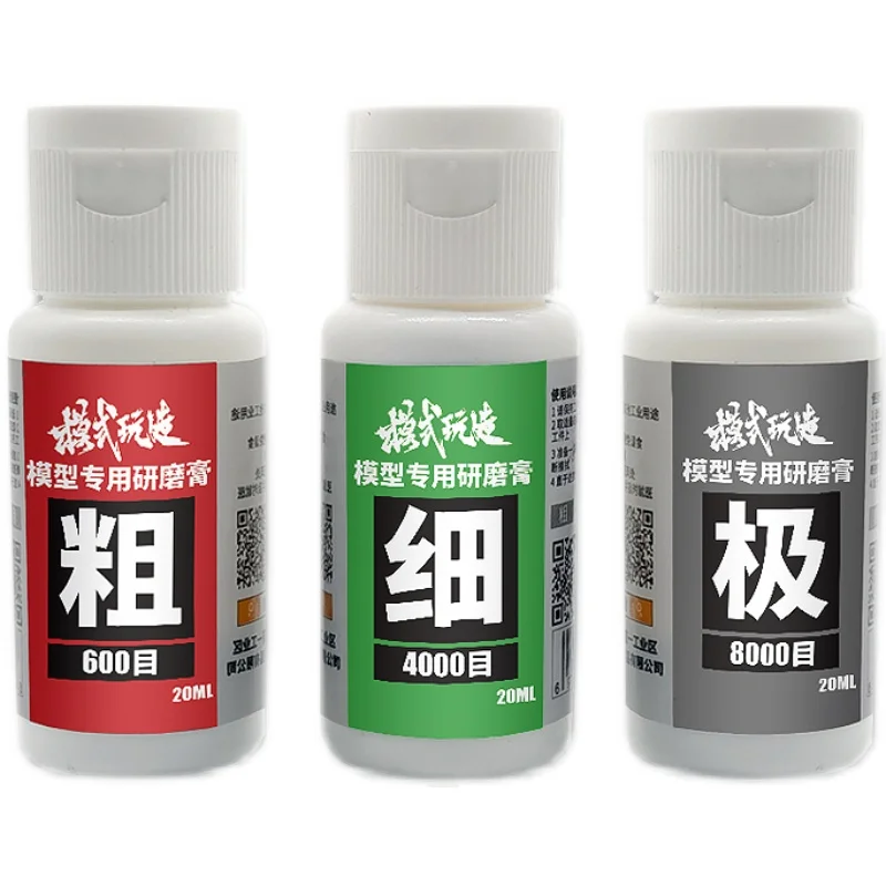 MS088 Anime Sci-Fi Doll Model Polishing Compound Coarse/Fine/Finish Scratch Repair For DIY Military Kit Crafts Building Tool
MS088 Anime Sci-Fi Doll Model Polishing Compound Coarse/Fine/Finish Scratch Repair For DIY Military Kit Crafts Building Tool