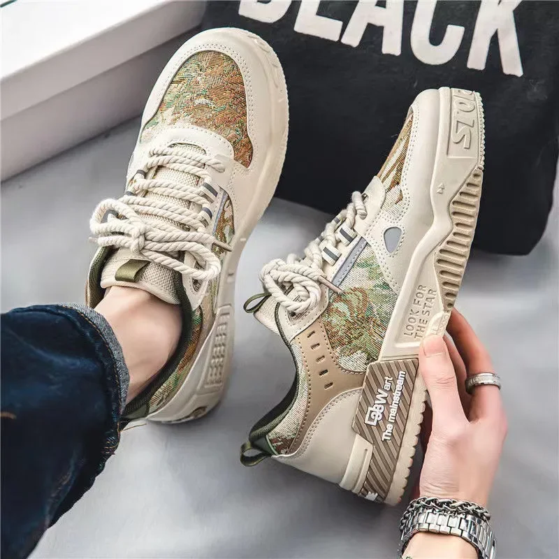 

Colorful Forest Color Shoes for Men New Summer 2024 All-match Casual Fashion Sneakers Zapatillas Mujer Outdoor Chunky Sneakers