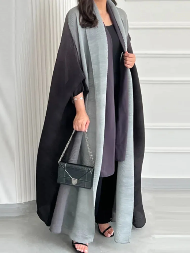 NICEWOMEN Gradient Pleated Trench Coat For Women Bat Sleeve Scarf Collar Long Windbreaker Female Fashion Clothing 2023 New AH110
NICEWOMEN Gradient Pleated Trench Coat For Women Bat Sleeve Scarf Collar Long Windbreaker Female Fashion Clothing 2023 New AH110