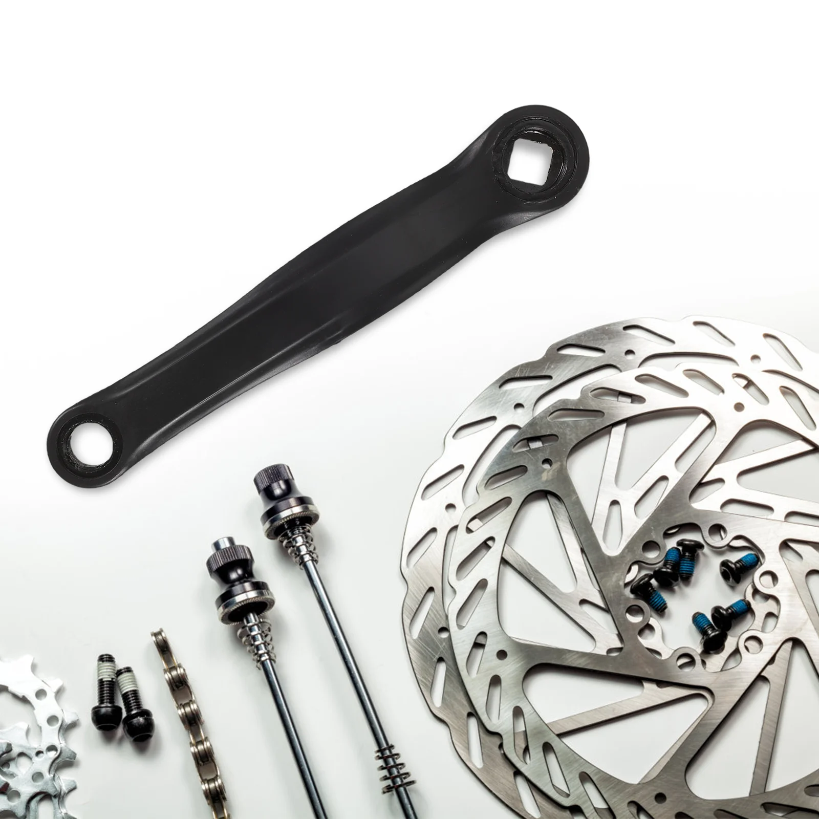 Ifundom Bike Crank Arm 170Mm Aluminium Alloy Left Hand Chain Set Mtb Road Mountain Square Rhombic Hole Crankset
Ifundom Bike Crank Arm 170Mm Aluminium Alloy Left Hand Chain Set Mtb Road Mountain Square Rhombic Hole Crankset