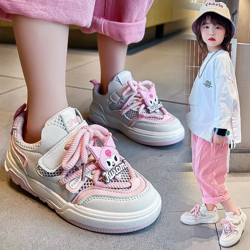 Girly Heart Kuromi Anime Kawaii Sanrio Sports Shoes Summer Cute Cartoon Baby Board Breathable Soft Casual Sneakers Toys Gifts
Girly Heart Kuromi Anime Kawaii Sanrio Sports Shoes Summer Cute Cartoon Baby Board Breathable Soft Casual Sneakers Toys Gifts