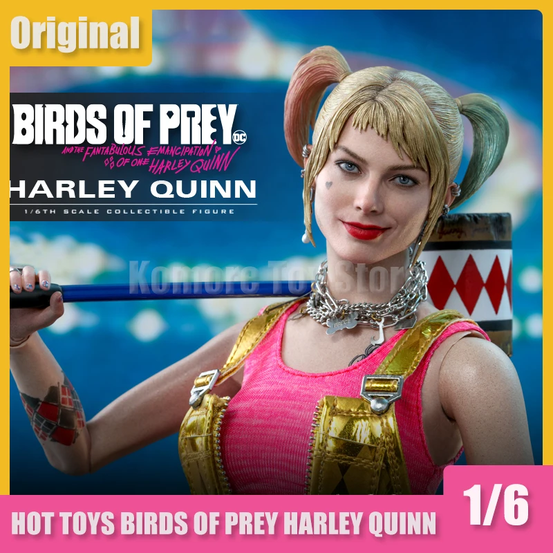 

29cm Hot Toys Birds Of Prey Harleen Quinzel Anime Figure Harleen Quinzel Action Figurine Collection Model Doll For Boy Toys Gift