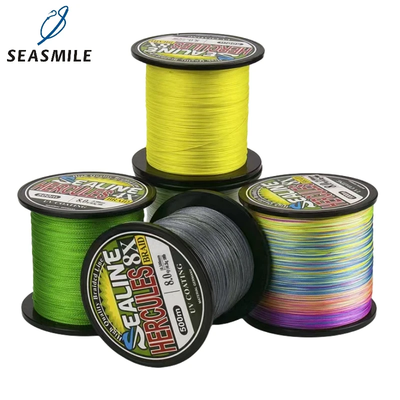 Fishing Line 8 Strands 500M 10-80LB Braided Line Smooth Multifilament PE Fishing Line for Saltwater Fishing Cord
Fishing Line 8 Strands 500M 10-80LB Braided Line Smooth Multifilament PE Fishing Line for Saltwater Fishing Cord