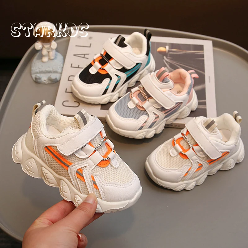 Soft Eva Sole Sneakers Baby Child Spring New Comfortable Running Shoes Boys Girls Breathable Mesh Sport Foowear with Hook & Loop
Soft Eva Sole Sneakers Baby Child Spring New Comfortable Running Shoes Boys Girls Breathable Mesh Sport Foowear with Hook & Loop