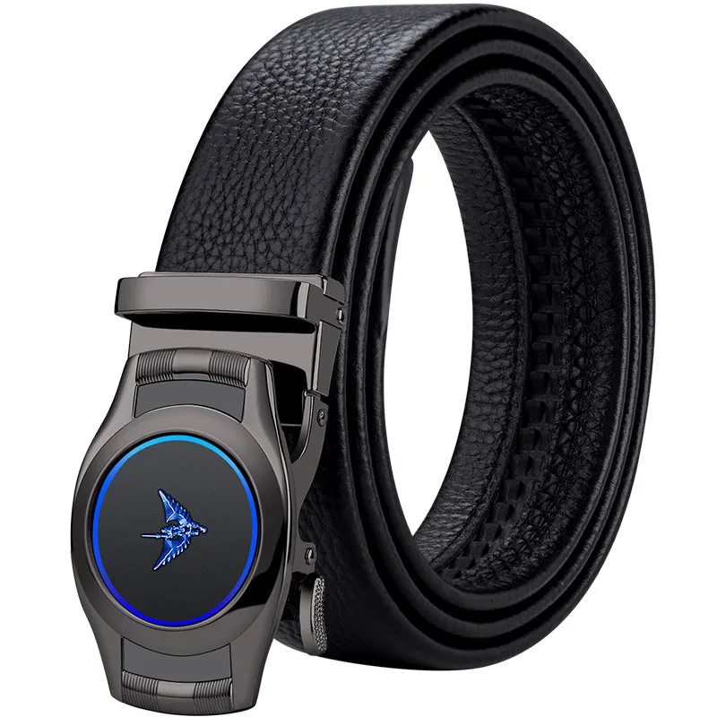 Emperor Paul Men's Leather First Layer Cowhide Automatic Buckle Belt Men's Fashion Young and Middle-Aged Fashion Pants Belt Whol
Emperor Paul Men's Leather First Layer Cowhide Automatic Buckle Belt Men's Fashion Young and Middle-Aged Fashion Pants Belt Whol
