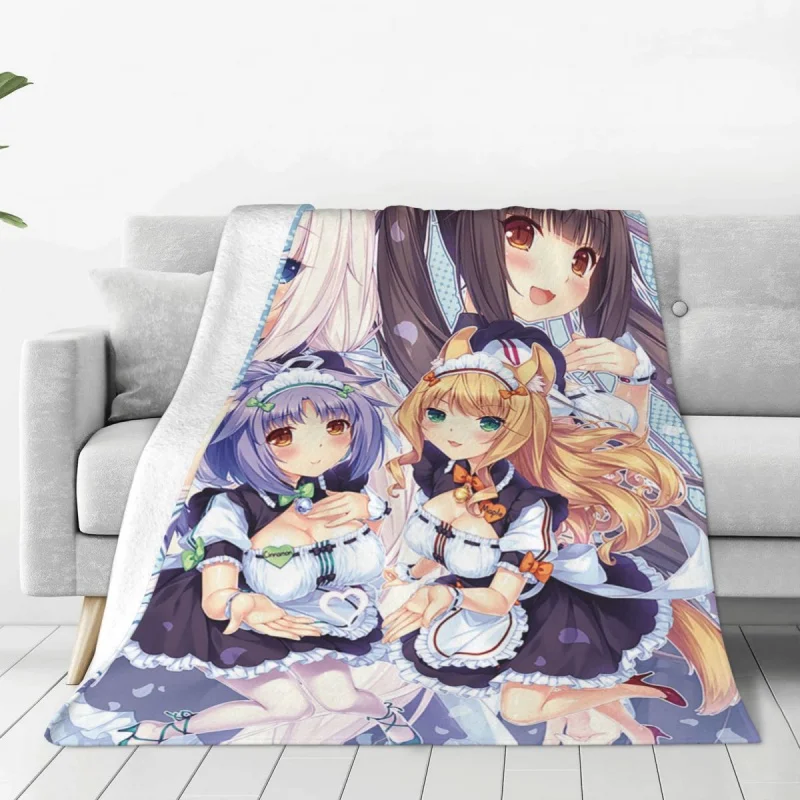 Nekopara Blanket Fleece Decoration Multifunction Warm Throw Blankets for Bedding Couch Rug Piece
Nekopara Blanket Fleece Decoration Multifunction Warm Throw Blankets for Bedding Couch Rug Piece