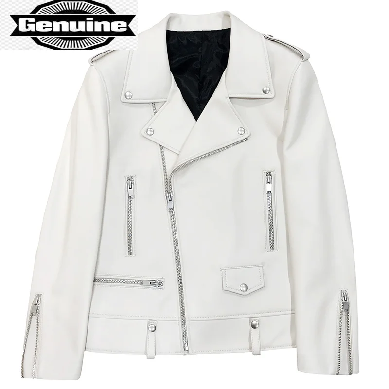 Leather 2023 Genuine Autumn 100% Jacket Men Spring Beige Sheepskin Leather Jacket Korean Clothes Chaquetas Hombre Gmm373
Leather 2023 Genuine Autumn 100% Jacket Men Spring Beige Sheepskin Leather Jacket Korean Clothes Chaquetas Hombre Gmm373