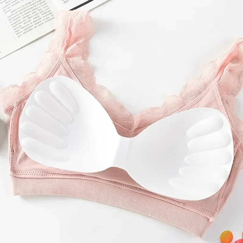 Padded Underwear Bra Lace Women's Without Brassiere Sexy Ring Steel Newest Set Comfortable Solid Fitness Top Crop
Padded Underwear Bra Lace Women's Without Brassiere Sexy Ring Steel Newest Set Comfortable Solid Fitness Top Crop