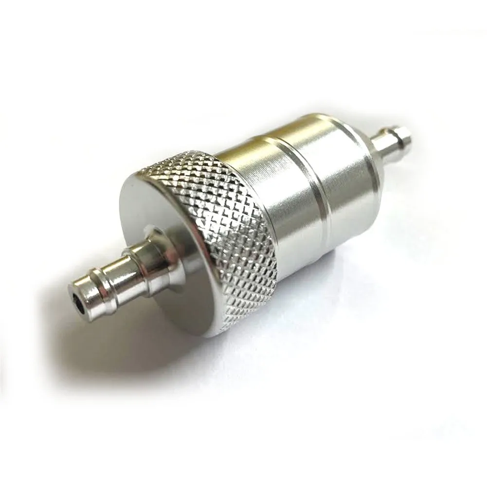 Useful Fuel Filter Fuel Filter Tool Universal 5/16 Inlet And Outlet 8MM CNC Aluminum Alloy Durable Inlne Silver
Useful Fuel Filter Fuel Filter Tool Universal 5/16 Inlet And Outlet 8MM CNC Aluminum Alloy Durable Inlne Silver