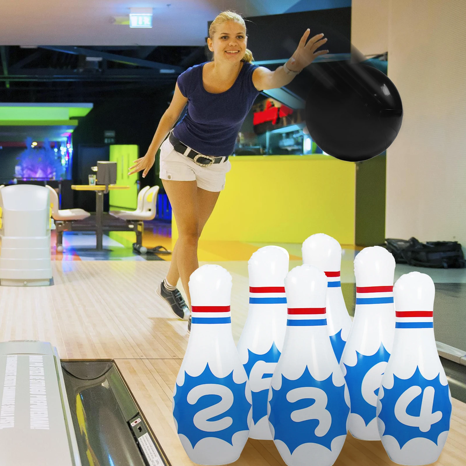 Giant Inflatable Bowling Set for Kids and Adults Together Birthday Party Indoor and Outdoor Party Supplies Fun for Kids of All
Giant Inflatable Bowling Set for Kids and Adults Together Birthday Party Indoor and Outdoor Party Supplies Fun for Kids of All