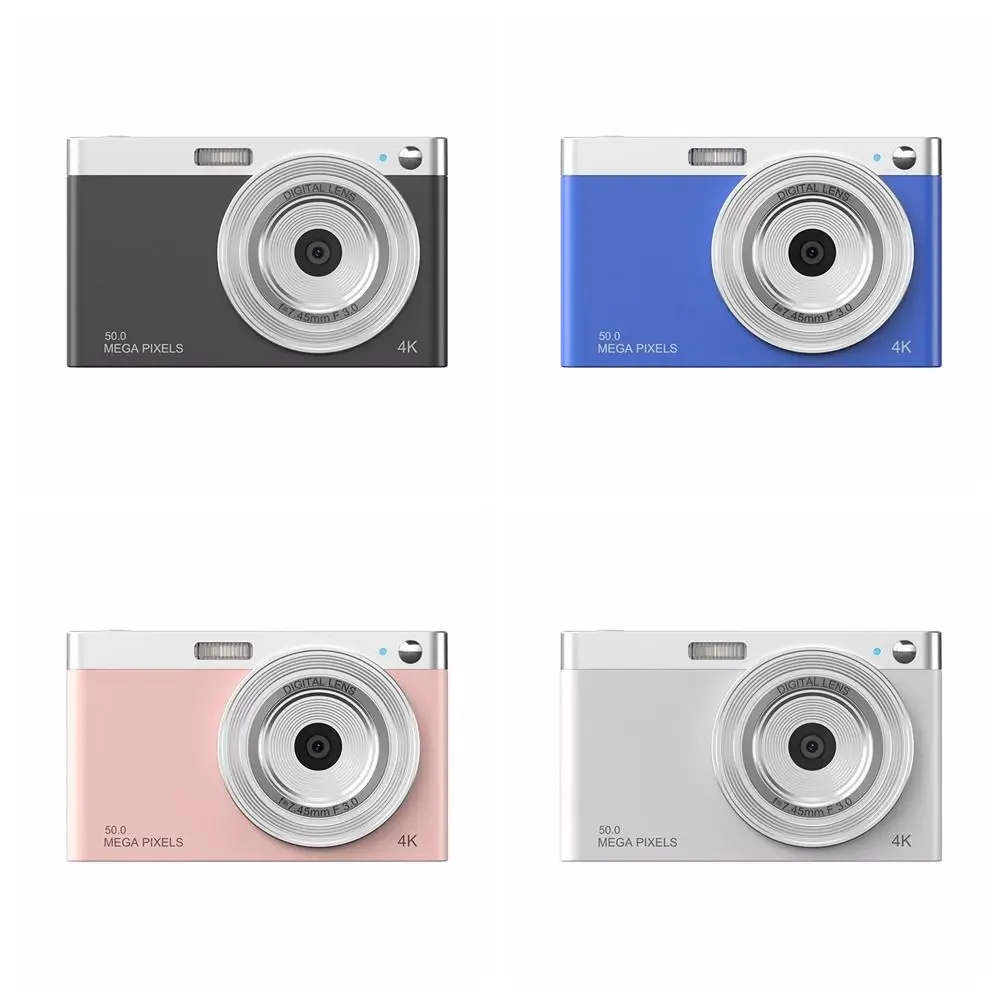 New Digital Camera 4K Video 50MP High-definition CCD Student Portable Retro VLOG 2.88in IPS Screen Auto Focus Selfie Travel
New Digital Camera 4K Video 50MP High-definition CCD Student Portable Retro VLOG 2.88in IPS Screen Auto Focus Selfie Travel