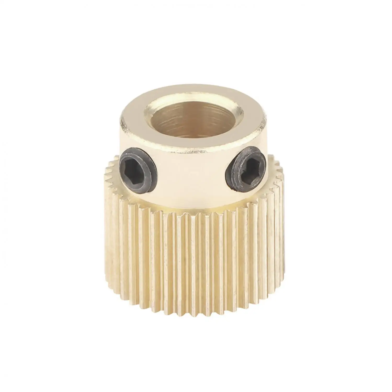 40 Teeth Gear Brass Extruder Wheel Fit for Ender 3 / CR-10 Series / and Other 3D Printers, 40T Extruder Feed Gears
40 Teeth Gear Brass Extruder Wheel Fit for Ender 3 / CR-10 Series / and Other 3D Printers, 40T Extruder Feed Gears