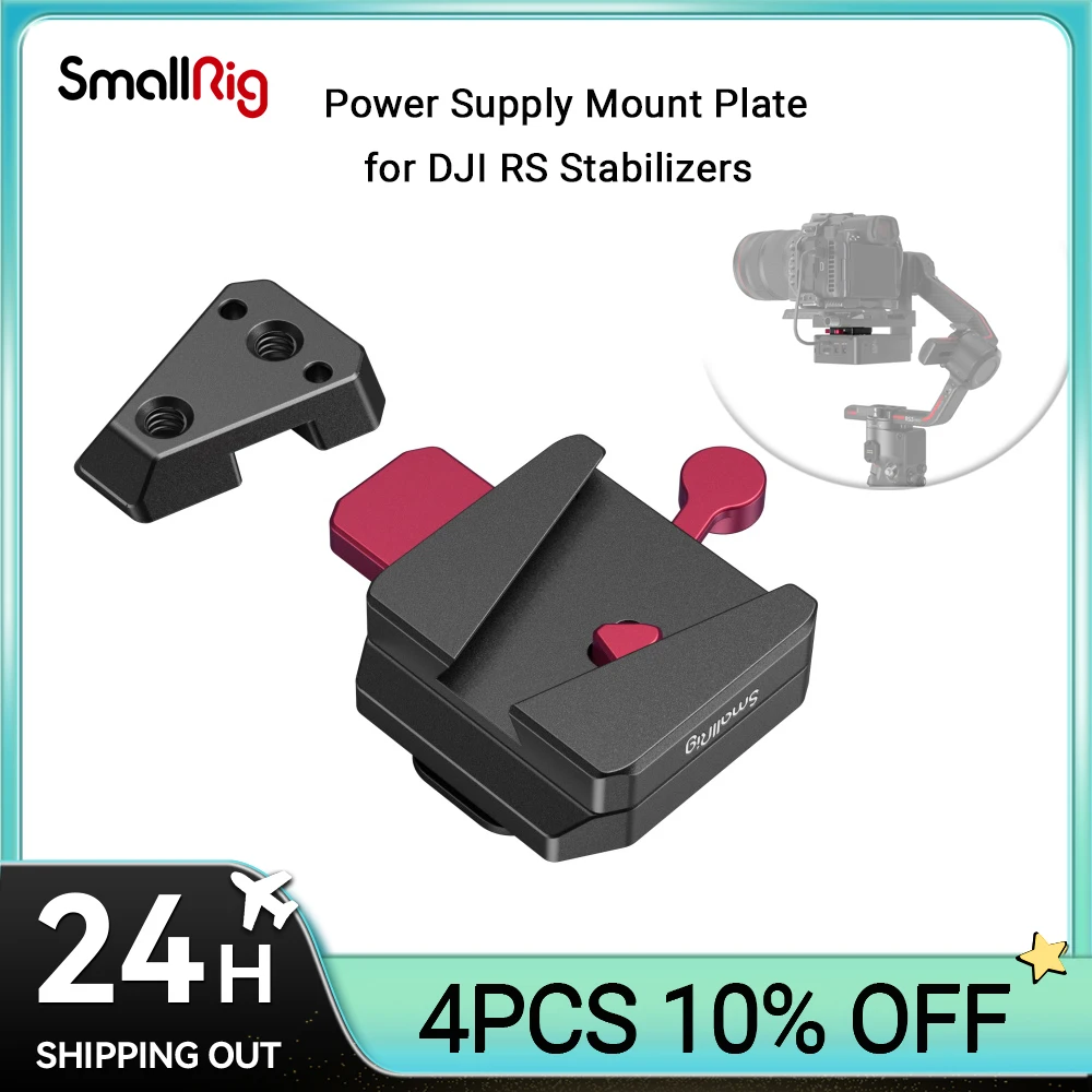 SmallRig Mini V Mount Battery Plate для DJI RS 3 / RS 3 Pro/RS 2 / RSC 2 Gimbals, легкий и компактный блок питания для DJI
SmallRig Mini V Mount Battery Plate для DJI RS 3 / RS 3 Pro/RS 2 / RSC 2 Gimbals, легкий и компактный блок питания для DJI