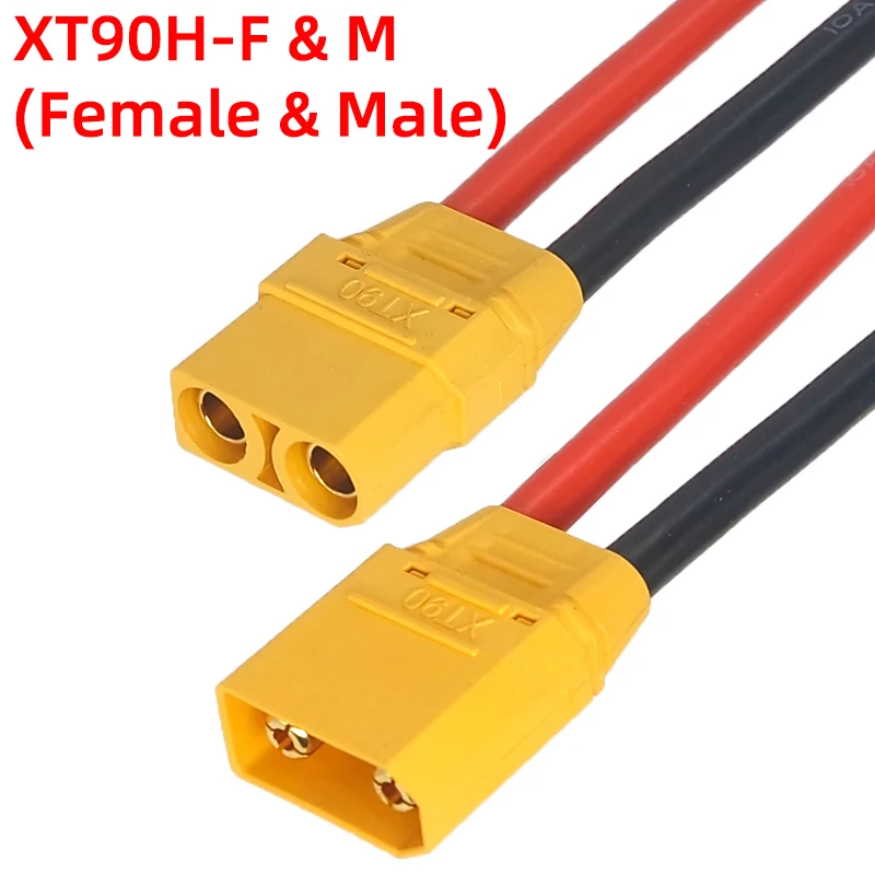Штекер и гнездо аккумулятора XT90 UAV LiPo, разъем XT90H 10 см/20 см/30 см/40 см/50 см/1 м с силиконовым кабелем 12AWG 10AWG
Штекер и гнездо аккумулятора XT90 UAV LiPo, разъем XT90H 10 см/20 см/30 см/40 см/50 см/1 м с силиконовым кабелем 12AWG 10AWG