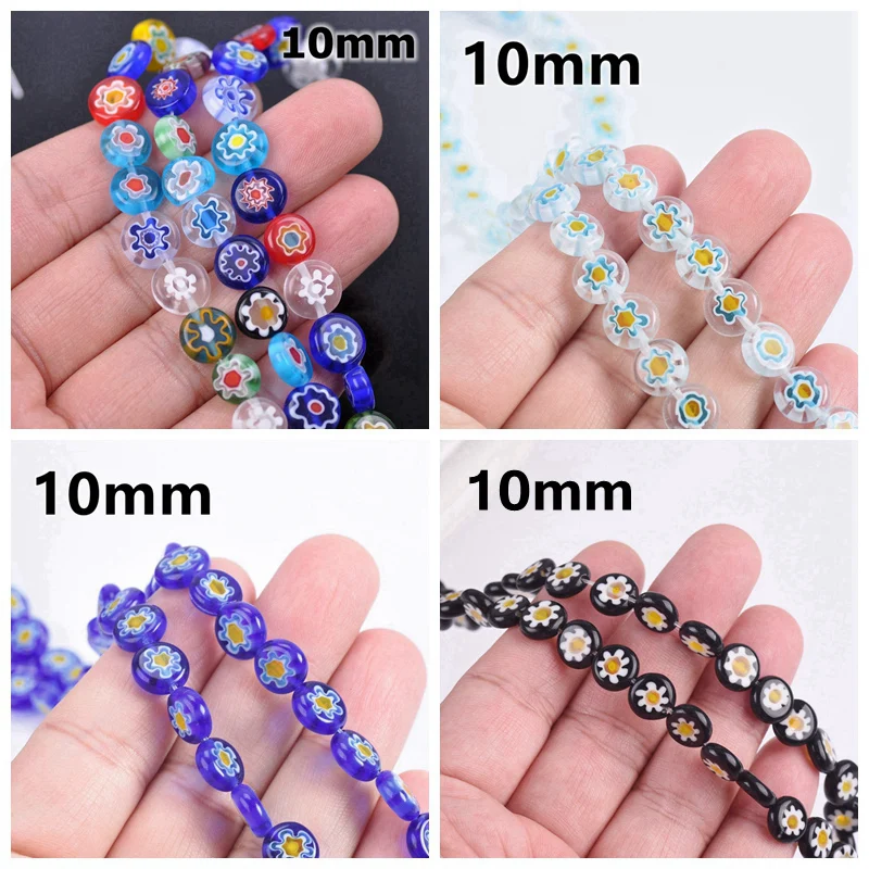 20pcs Mixed Flat Round Shape 10mm Flower Patterns Millefiori Glass Loose Crafts Beads For DIY Jewelry Making Finding
20pcs Mixed Flat Round Shape 10mm Flower Patterns Millefiori Glass Loose Crafts Beads For DIY Jewelry Making Finding