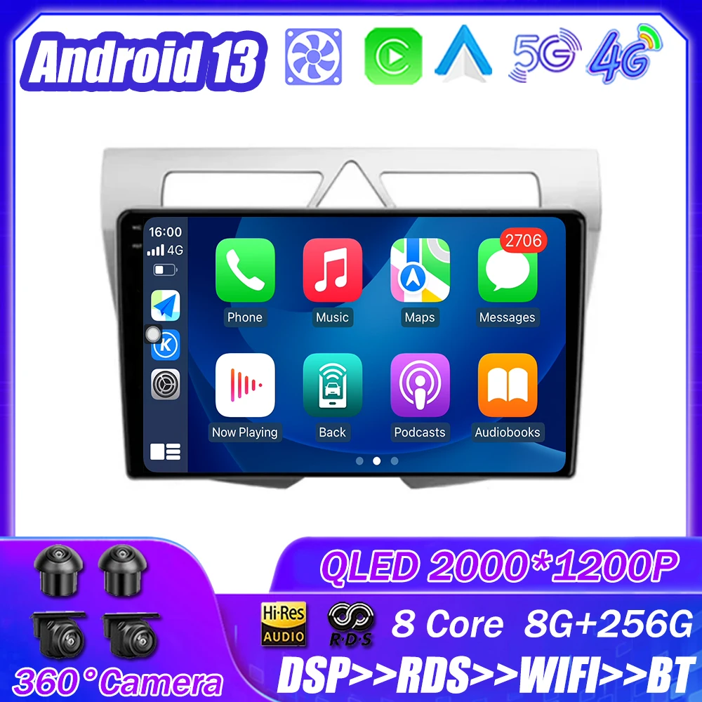 Android 13 для Kia Morning picanto 2007-2011, автомобильное радио, мультимедийный плеер, навигация, стерео, GPS, автомобильное головное устройство, № 2DIN, DSP, 5G
Android 13 для Kia Morning picanto 2007-2011, автомобильное радио, мультимедийный плеер, навигация, стерео, GPS, автомобильное головное устройство, № 2DIN, DSP, 5G
