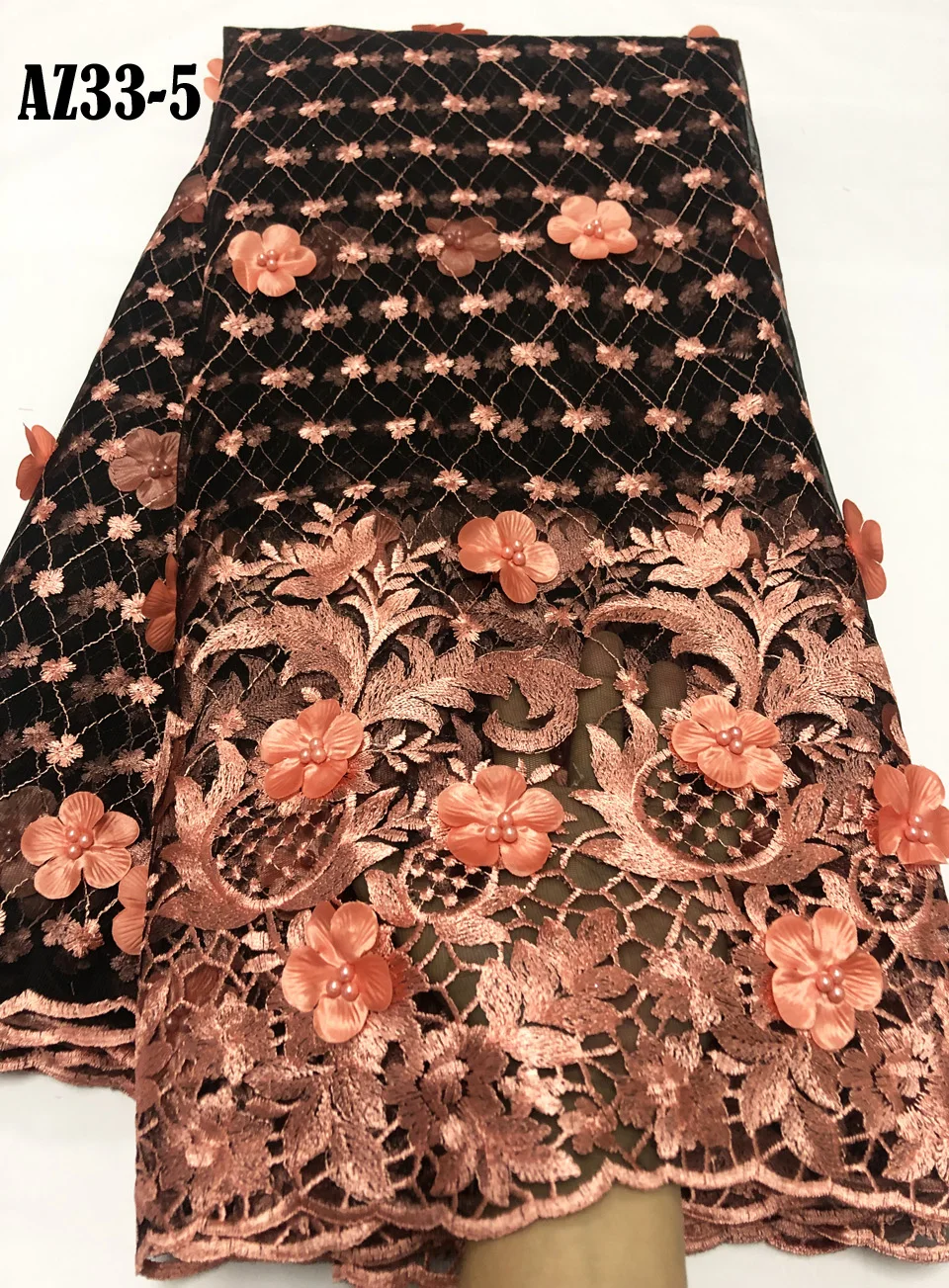 Hot Sale French Lace Fabrics 2021 African Lace Material Embroidery Nigerian Lace Fabric High Quality Lace for Party AZ35-8
Hot Sale French Lace Fabrics 2021 African Lace Material Embroidery Nigerian Lace Fabric High Quality Lace for Party AZ35-8
