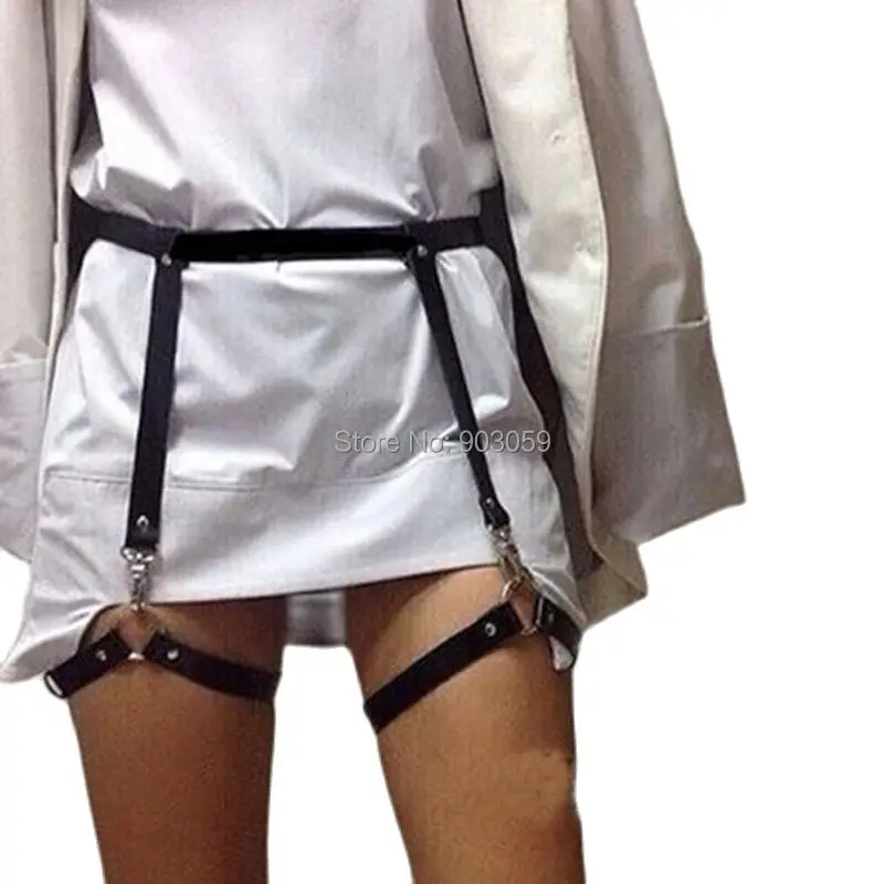 New Sexy Punk Handcrafted waist cincher leather thigh high suspenders garter belt leg garters
New Sexy Punk Handcrafted waist cincher leather thigh high suspenders garter belt leg garters