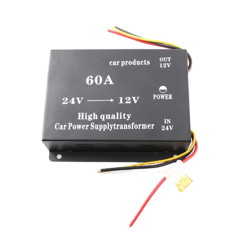 24V To 12V 60A Converter High Power Vehicle Power Supply Reducer Automatic Protections Compatible For Truck Bus
24V To 12V 60A Converter High Power Vehicle Power Supply Reducer Automatic Protections Compatible For Truck Bus