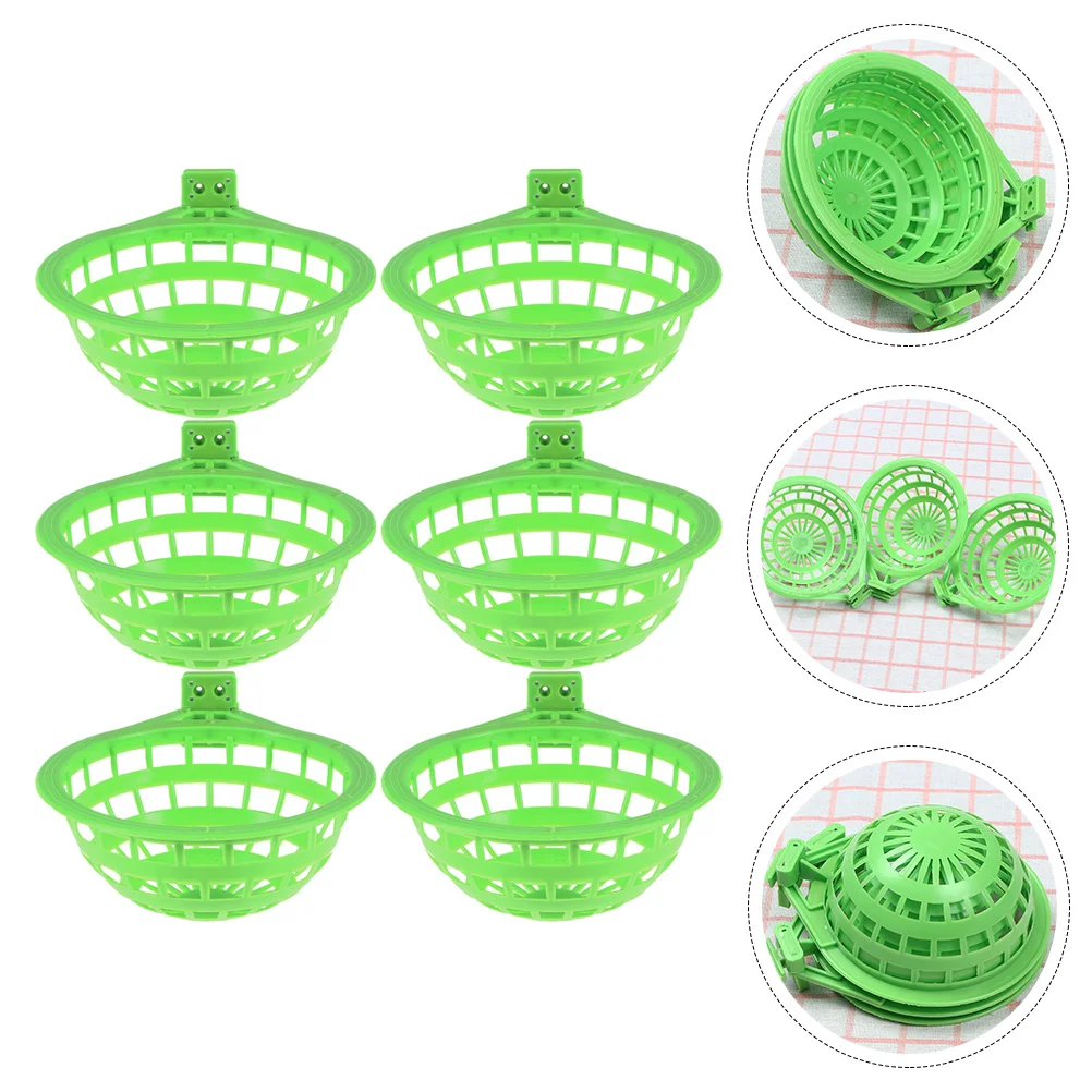 6 Pcs Litter Bird Nest Jaulas Para Canarios Birds Breeding Hatching Plastic Hollow Cage
6 Pcs Litter Bird Nest Jaulas Para Canarios Birds Breeding Hatching Plastic Hollow Cage