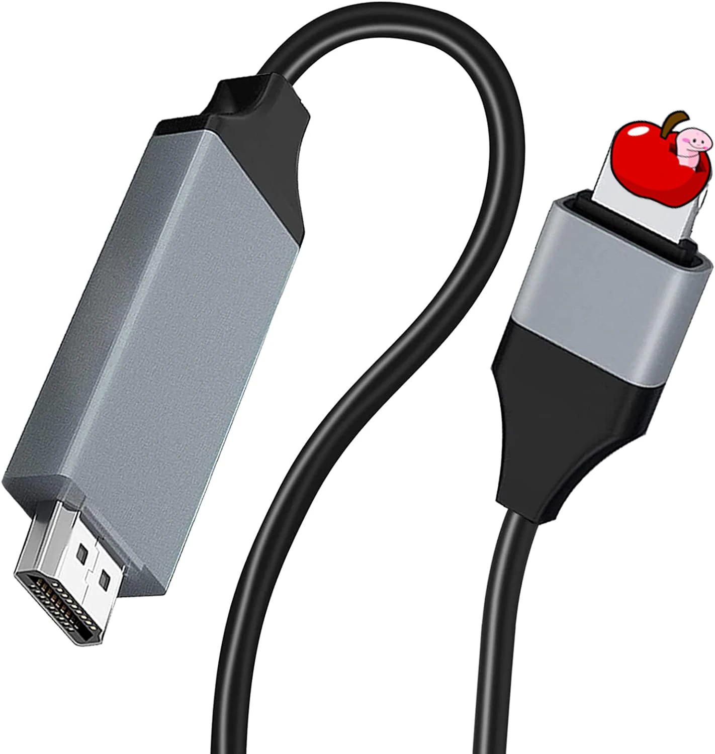 

Адаптер Lightning/HDMI 4K HD TV, Кабель-адаптер, совместимый с iPhone iPad, цифровой AV-разъем для синхронизации экрана на мониторе HD TV