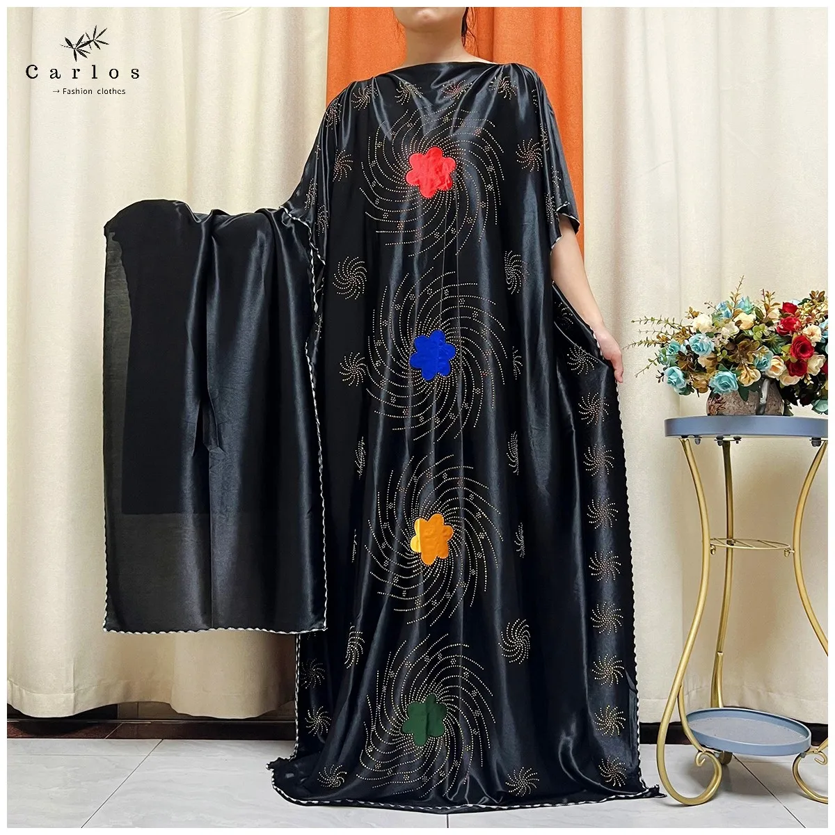 New African Women Dress Inlaid Mubarak Dubai Femme Luxury Muslim Dress African Abaya For Women Kaftan islamic Clothing Wth Scarf
New African Women Dress Inlaid Mubarak Dubai Femme Luxury Muslim Dress African Abaya For Women Kaftan islamic Clothing Wth Scarf