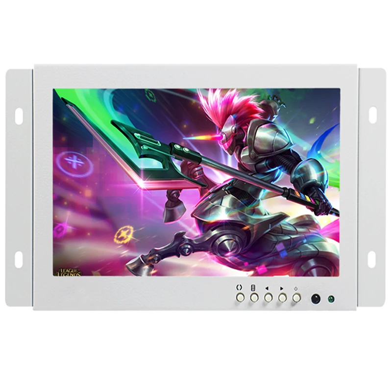 7'' White LCD Monitor medical embedded device Display HD industrial HDMI open portable
7'' White LCD Monitor medical embedded device Display HD industrial HDMI open portable