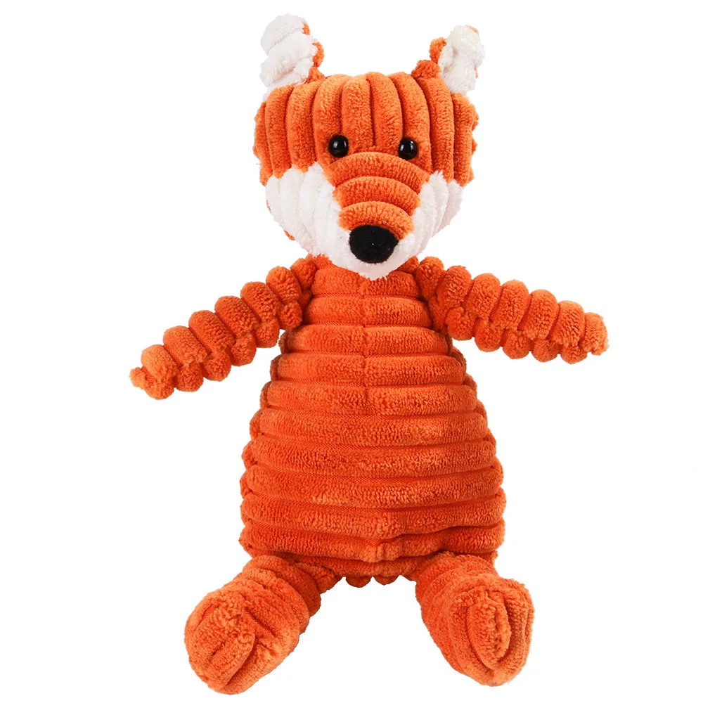 Corduroy Dog Toys for Small Large Dogs Animal Shape Plush Pet Puppy Squeaky Chew Bite Resistant Toy Pets Accessories Supplies
Corduroy Dog Toys for Small Large Dogs Animal Shape Plush Pet Puppy Squeaky Chew Bite Resistant Toy Pets Accessories Supplies