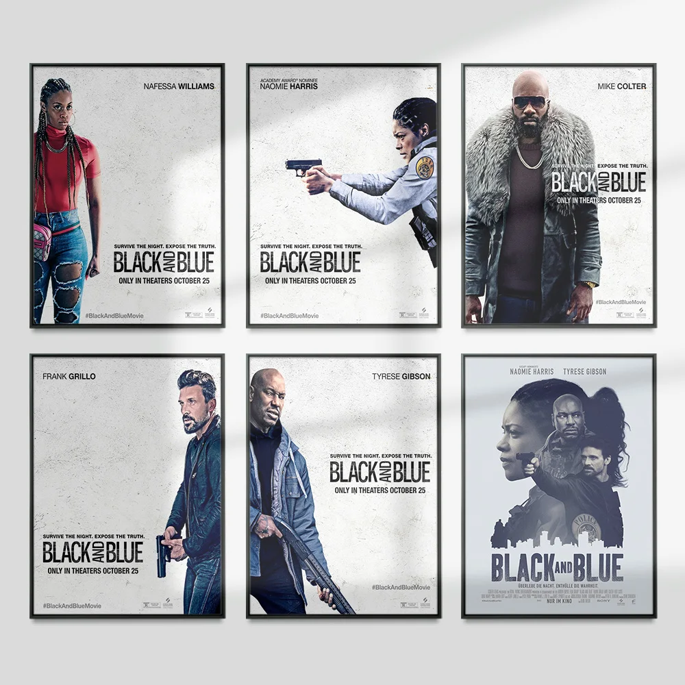 Black And Blue American Action Thriller Film Art Print Poster Movie Wall Picture Canvas Painting Video Room Cinema Home Decor
Black And Blue American Action Thriller Film Art Print Poster Movie Wall Picture Canvas Painting Video Room Cinema Home Decor