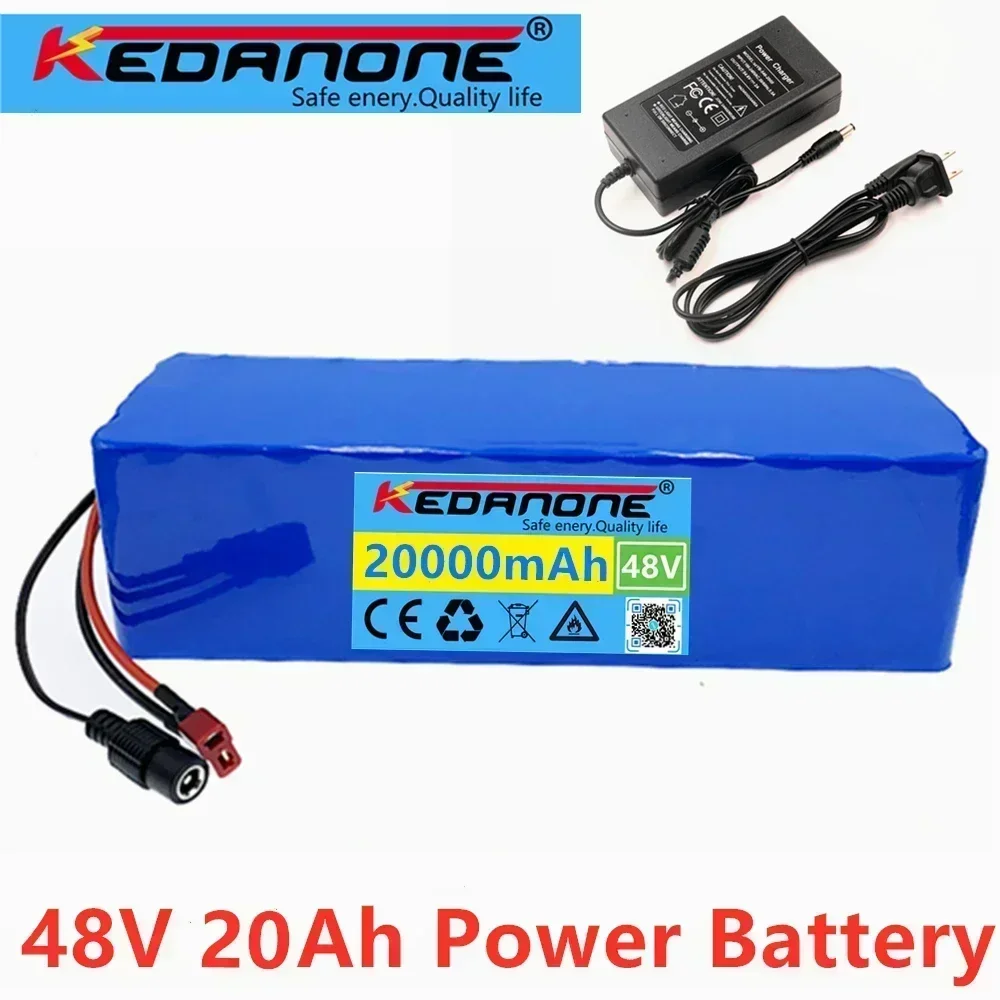 48v Lithium ion Battery 48V 20Ah 1000W 13S3P Li-ion Battery Pack For 54.6v E-bike Electric Bicycle Scooter With BMS + 2A Charger
48v Lithium ion Battery 48V 20Ah 1000W 13S3P Li-ion Battery Pack For 54.6v E-bike Electric Bicycle Scooter With BMS + 2A Charger