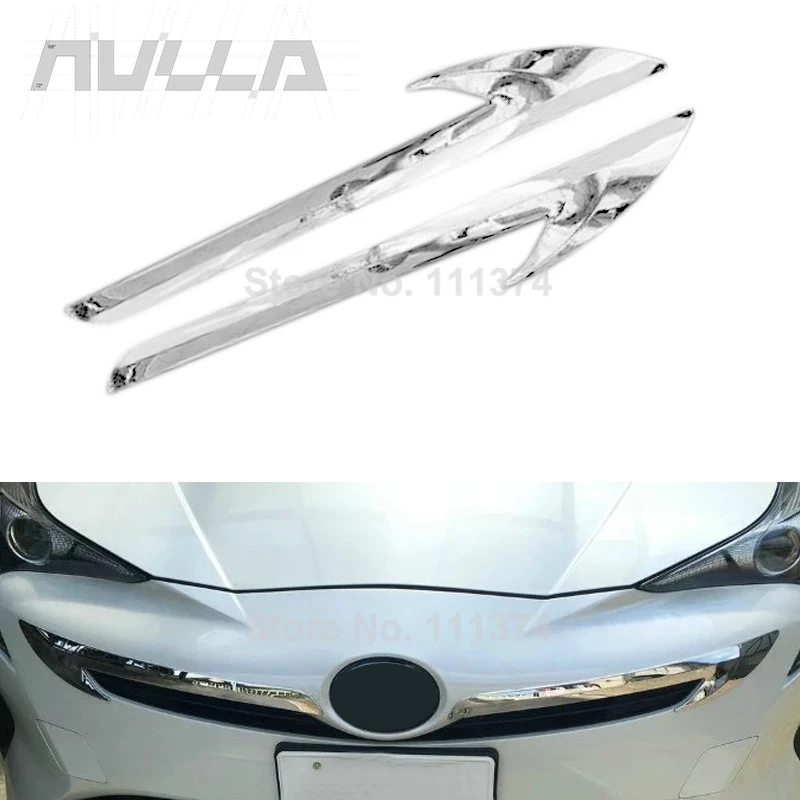 Chrome Front Grille UP Cover Trim for Toyota Prius 2016 2017 Garnish Strip Car Styling Exterior Accessories
Chrome Front Grille UP Cover Trim for Toyota Prius 2016 2017 Garnish Strip Car Styling Exterior Accessories