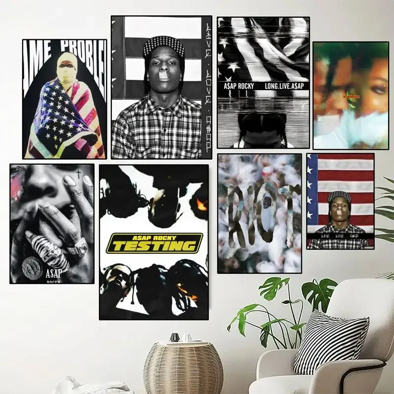 Rapper A-ASAP R-Rocky POSTER Prints Wall Painting Bedroom Living Room Wall Sticker Small
Rapper A-ASAP R-Rocky POSTER Prints Wall Painting Bedroom Living Room Wall Sticker Small