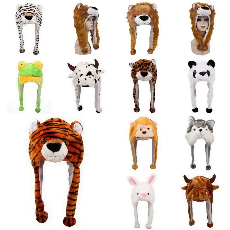 1pcs Children Adult Funny Plush Cute Unisex Animal Head Hat Warm Winter Party Gift Costume Cosplay Halloween
1pcs Children Adult Funny Plush Cute Unisex Animal Head Hat Warm Winter Party Gift Costume Cosplay Halloween