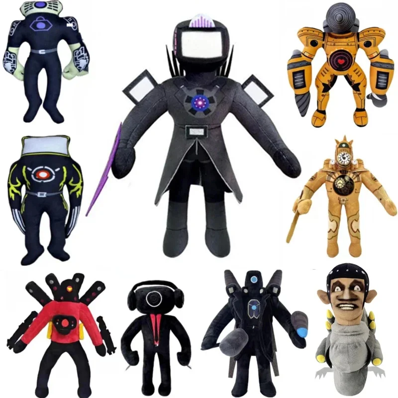 Skibidi Toilet Plush Toy Soft Stuffed Speakerman Titans Tv Man Titans Cameraman Doll Cute Camera Man Tv Woman Pillow Kids Gift
Skibidi Toilet Plush Toy Soft Stuffed Speakerman Titans Tv Man Titans Cameraman Doll Cute Camera Man Tv Woman Pillow Kids Gift