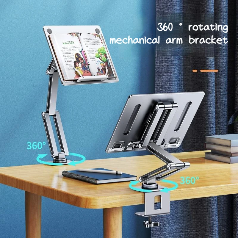 All Aluminum Alloy Rotary Boom Bracket Angle Freely Adjustable Flat Bracket Reading Bracket Tablet Laptop Universal Wholesale
All Aluminum Alloy Rotary Boom Bracket Angle Freely Adjustable Flat Bracket Reading Bracket Tablet Laptop Universal Wholesale
