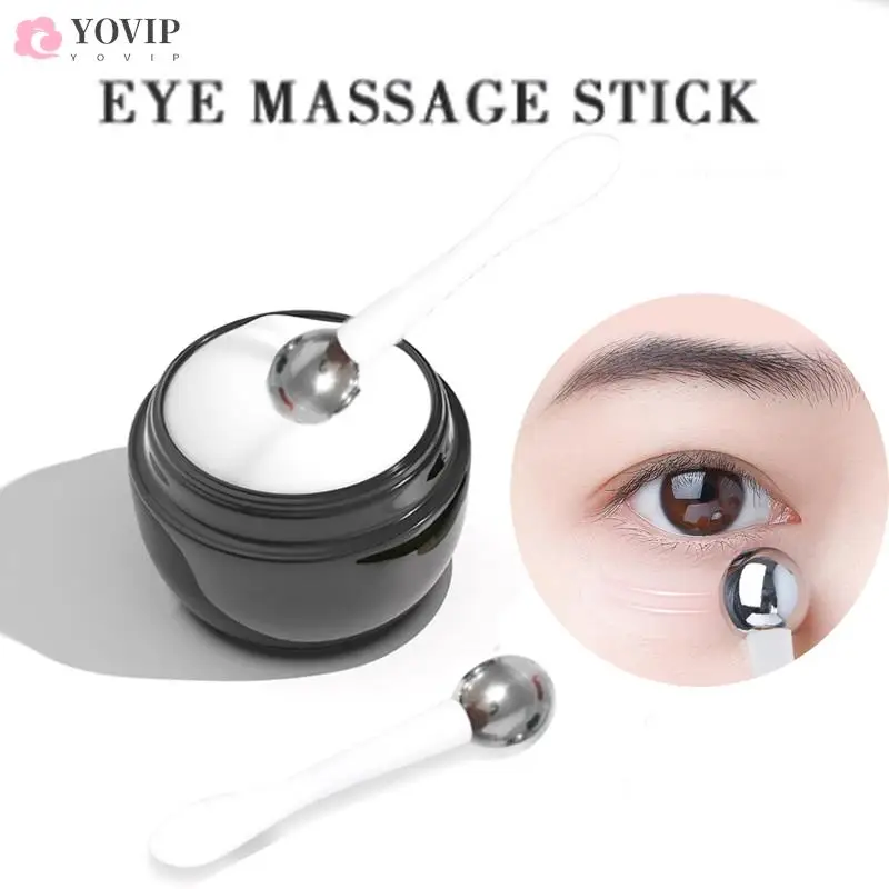 1pc Eye Roller Massage Stick Eye Cream Applicator Cosmetic Spatula Anti Wrinkle Facial Spoon Gold Alloy Face Thin Skin Care Tool
1pc Eye Roller Massage Stick Eye Cream Applicator Cosmetic Spatula Anti Wrinkle Facial Spoon Gold Alloy Face Thin Skin Care Tool