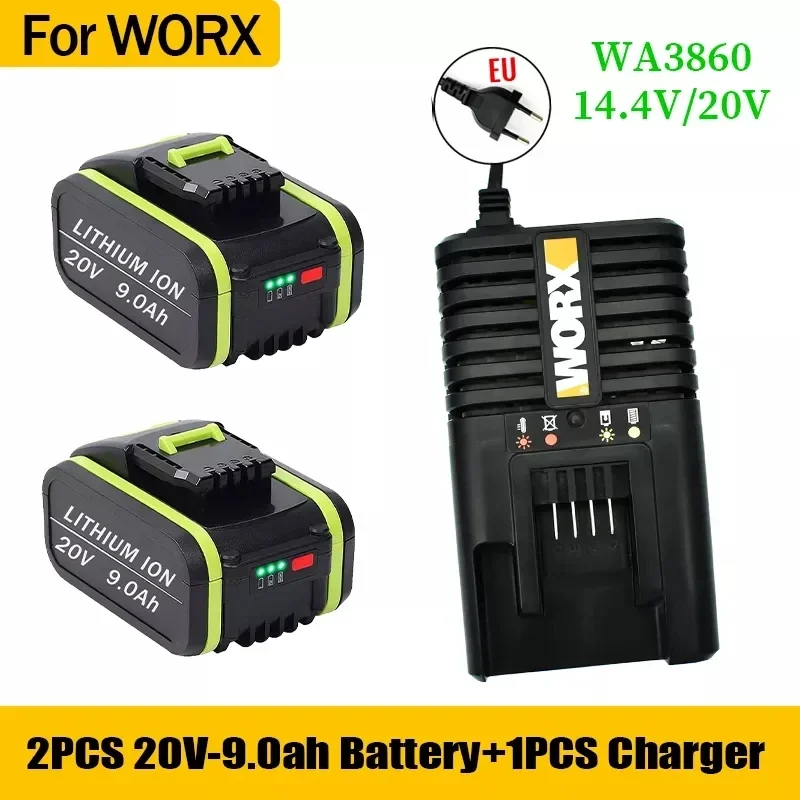 brand new 20V9000mAh Lithium Rechargeable Replacement Battery for Worx Power Tools WA3551 WA3553 WX390 WX176 WX178 WX386 WX678
brand new 20V9000mAh Lithium Rechargeable Replacement Battery for Worx Power Tools WA3551 WA3553 WX390 WX176 WX178 WX386 WX678